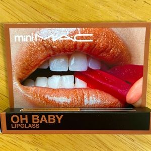 Brand New Mini Mac Lip Gloss: Colour “Oh Baby”